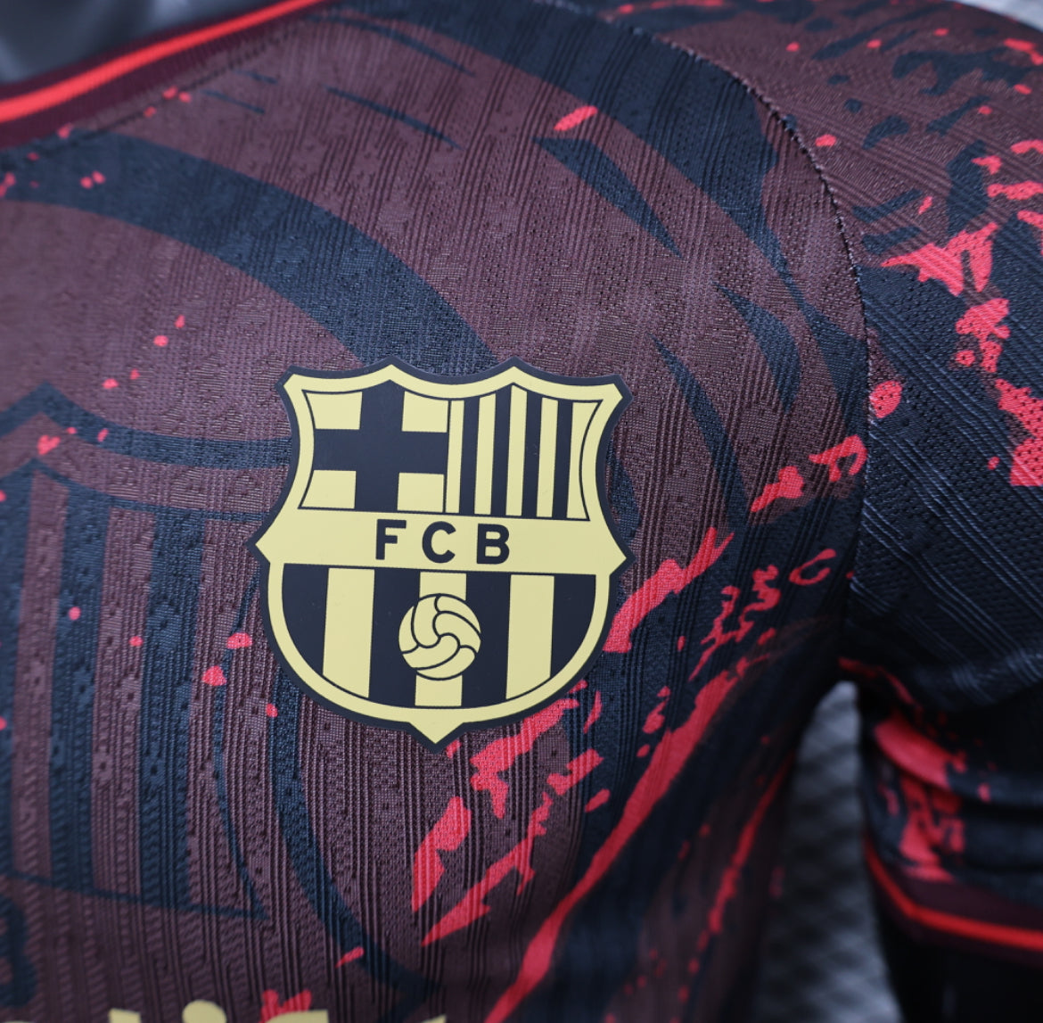 Barcelona "Crimson Shadows" Special Jersey