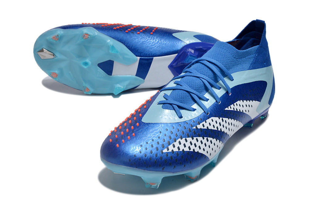 Adidas Predator Accuracy+ Shoes - Azure Blue | Arctic Green | White