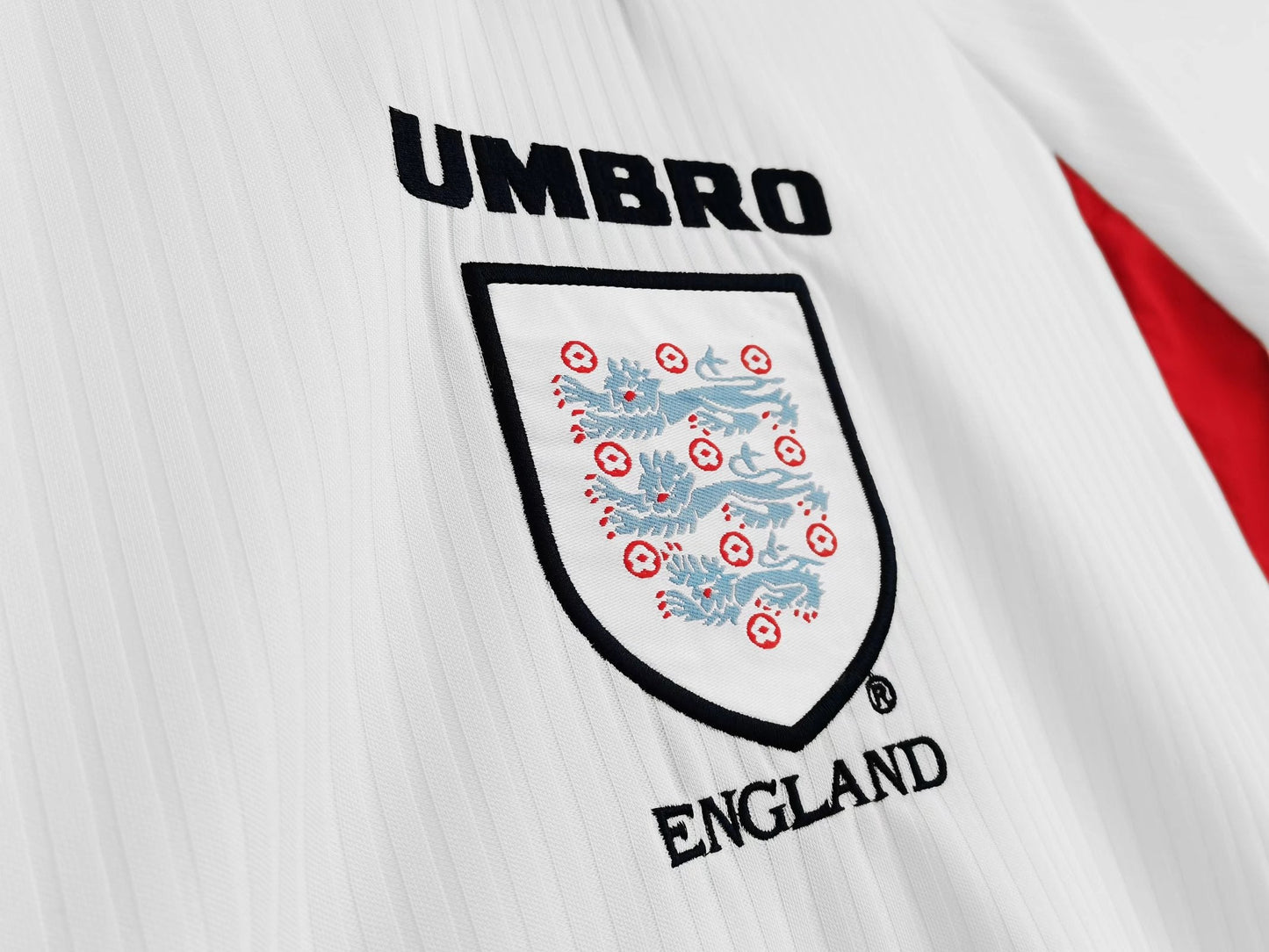 England 1988-1989 Retro Long Sleeve Home Kit