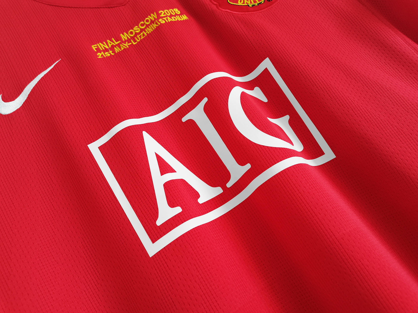 Manchester United 2007-2008 Home Jersey