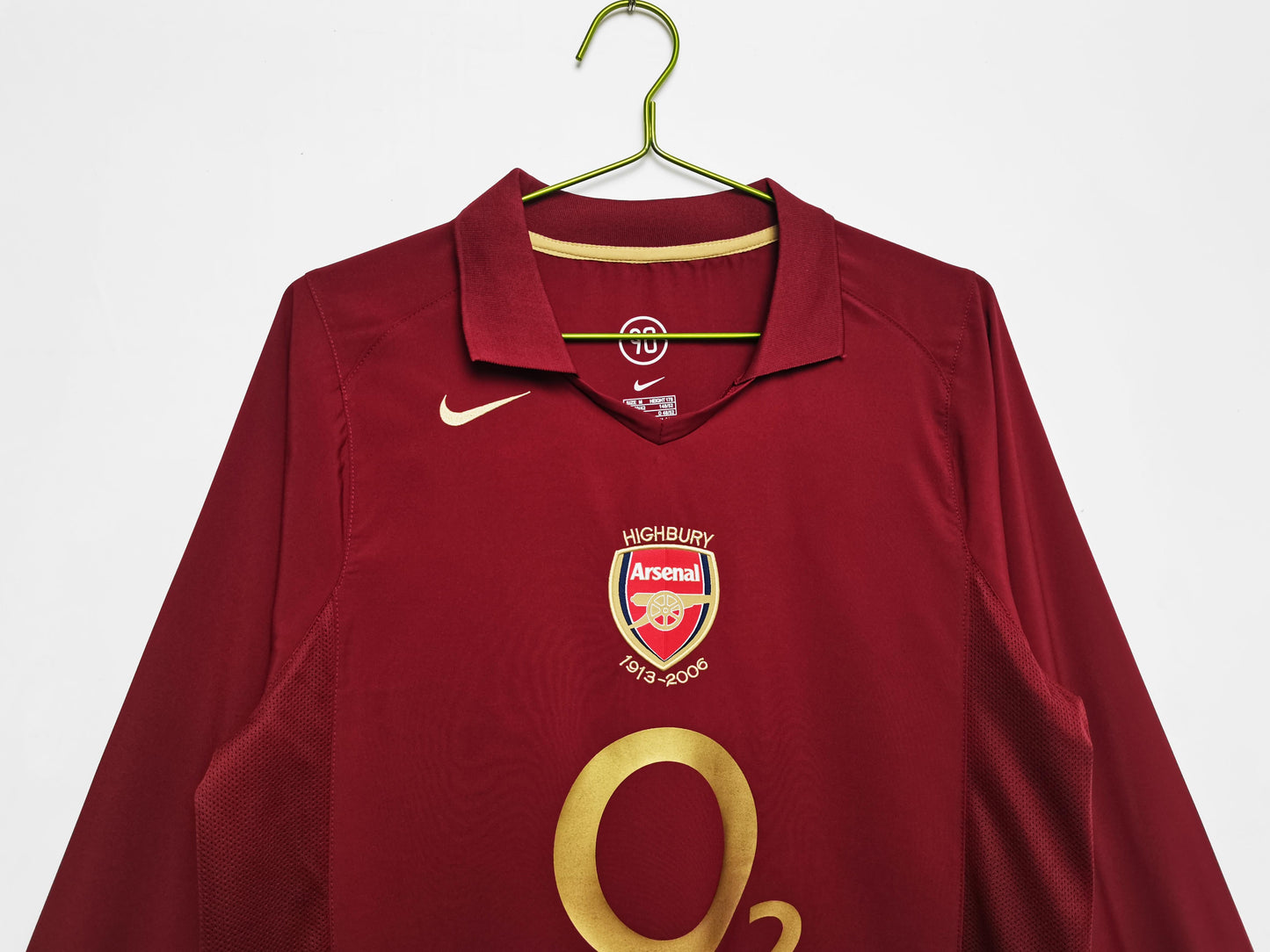 Arsenal 2005-2006 Retro Long Sleeve Home Kit