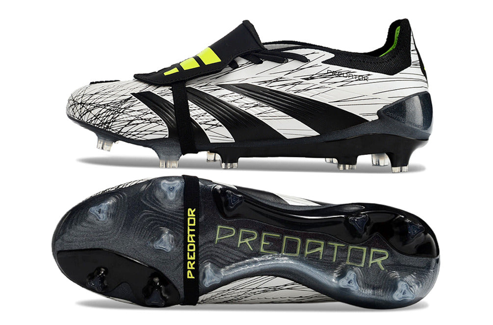 Adidas Predator Elite Shoes - Gray | Green | Black