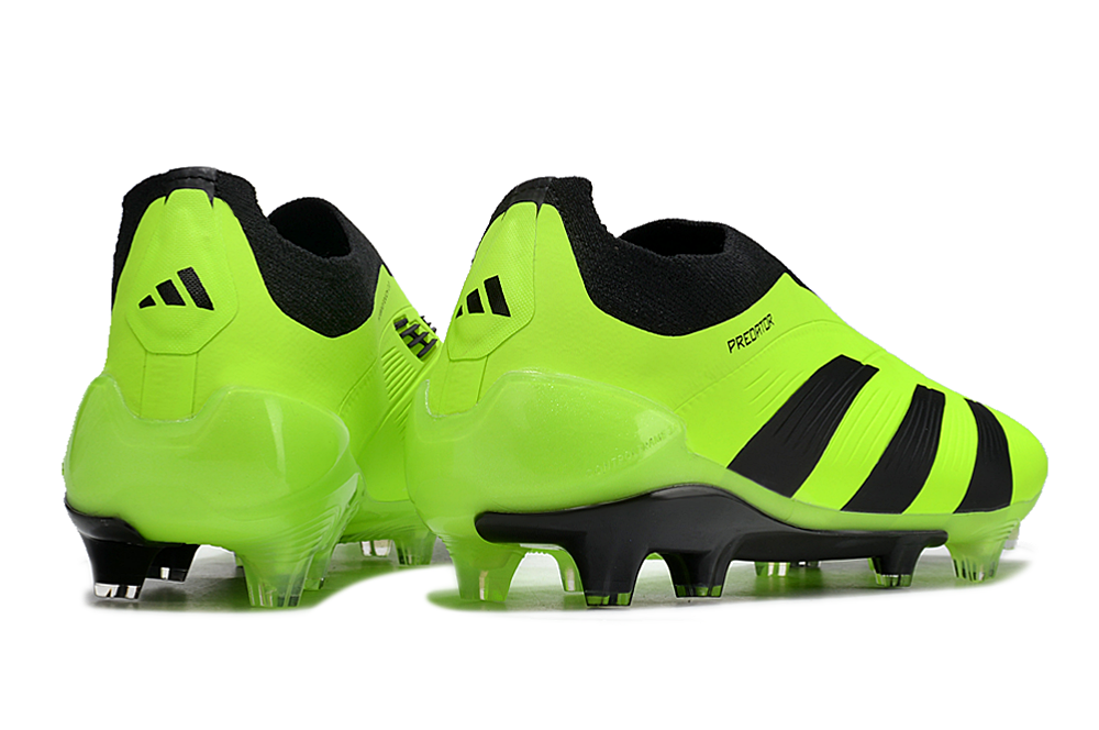 Adidas Predator | Volt | Midninght Black | Laceless