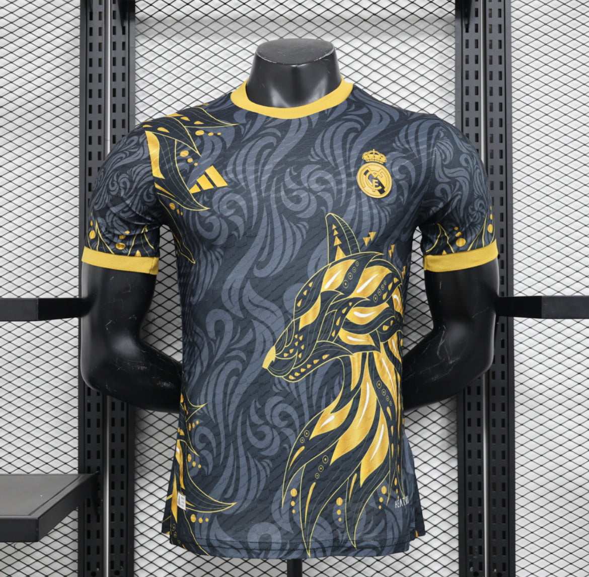 Real Madrid "Golden Wolf" Special Jersey