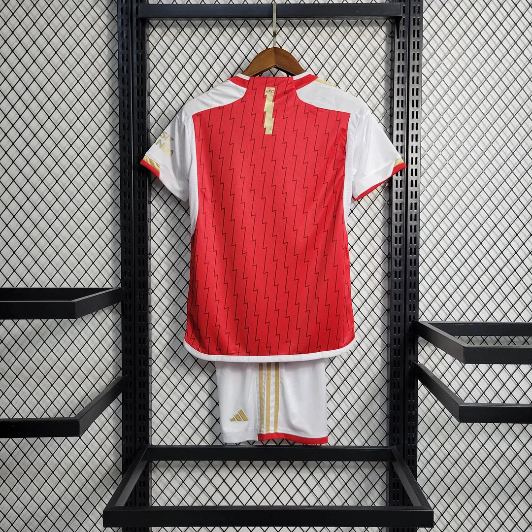 23/24 Arsenal Home Kit Kids Size