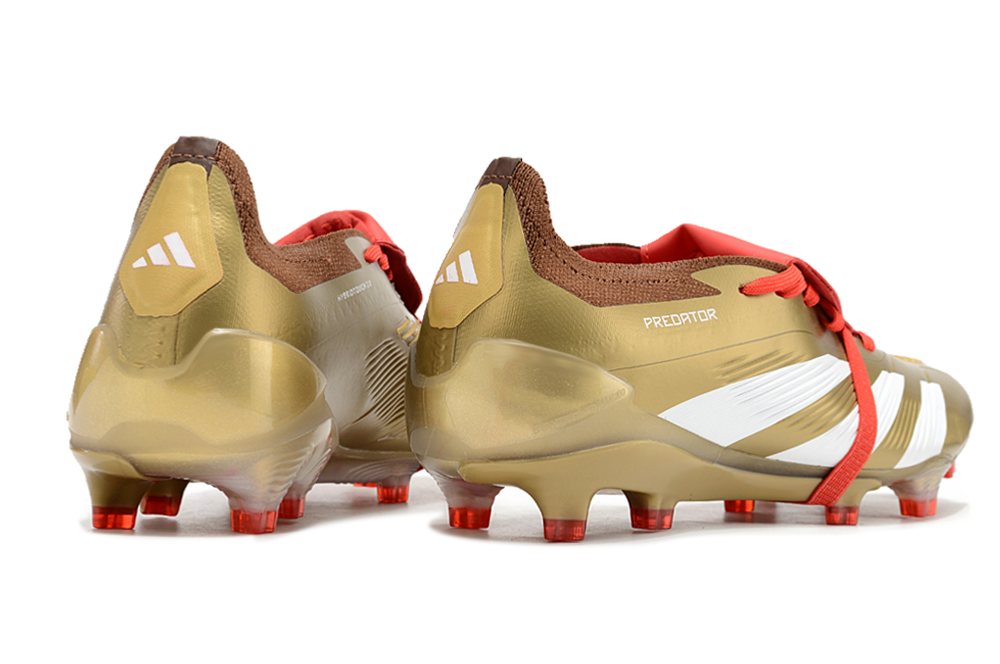 Adidas Predator Elite Shoes - Gold | Red | White