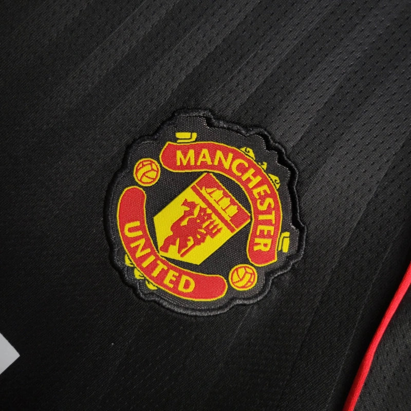 Manchester United 07/08 Black Kids Size