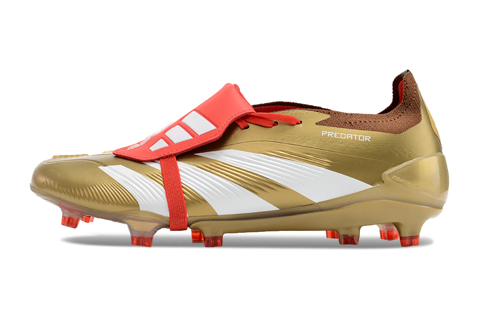 Adidas Predator Elite Shoes - Gold | Red | White