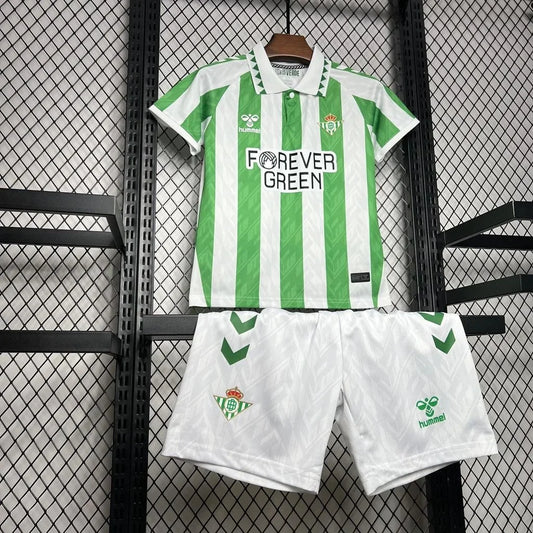 24/25 Real Betis Home Kids Size