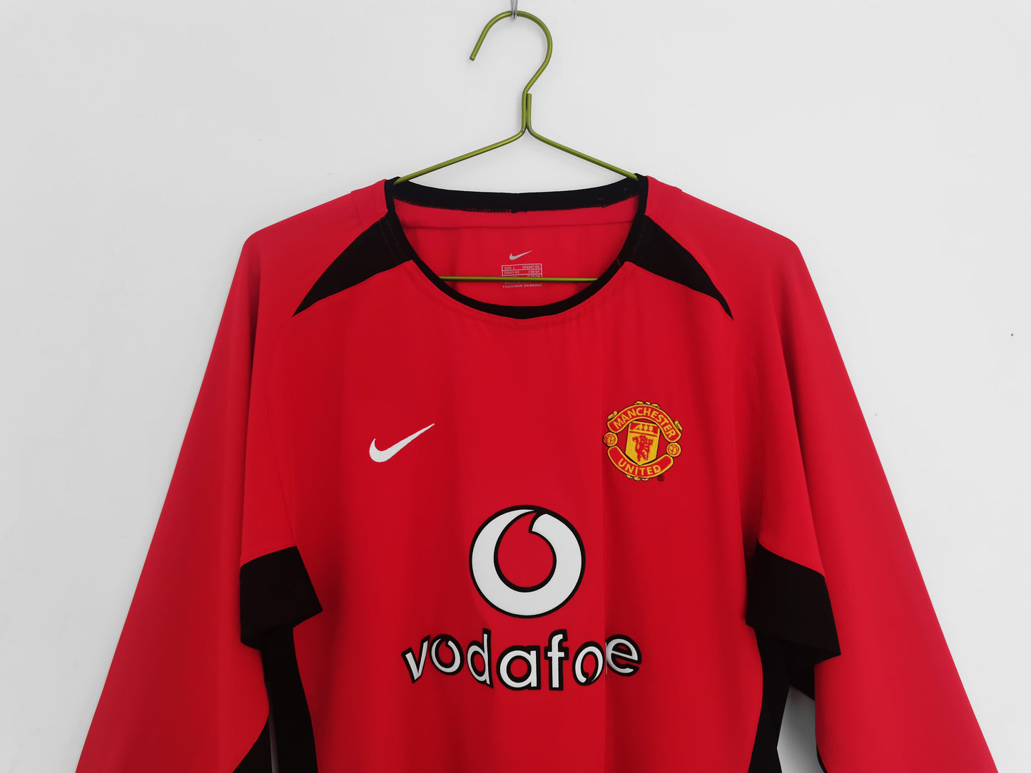 Manchester United 2003-2004 Retro Long Sleeve Home Kit