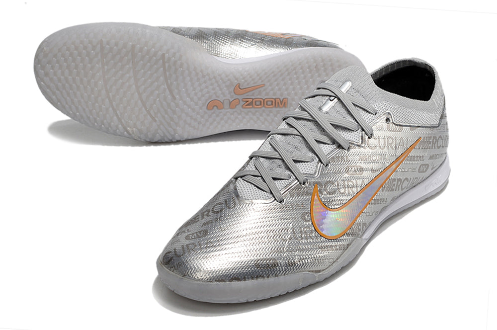 Nike Mercurial Vapor - Indoor Shoes - Metallic Gray | Bronze