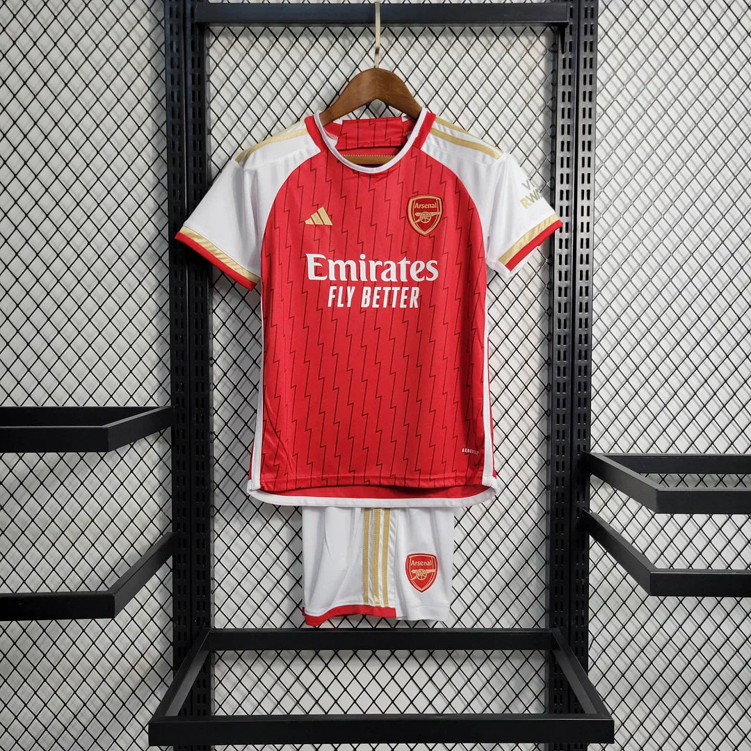 23/24 Arsenal Home Kit Kids Size
