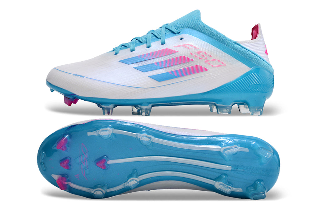 Adidas F50 | Pure White | Pacific Blue