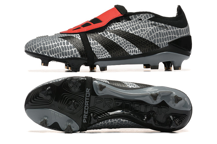 Adidas Predator Accuracy+ Shoes - Gray | Black | Red