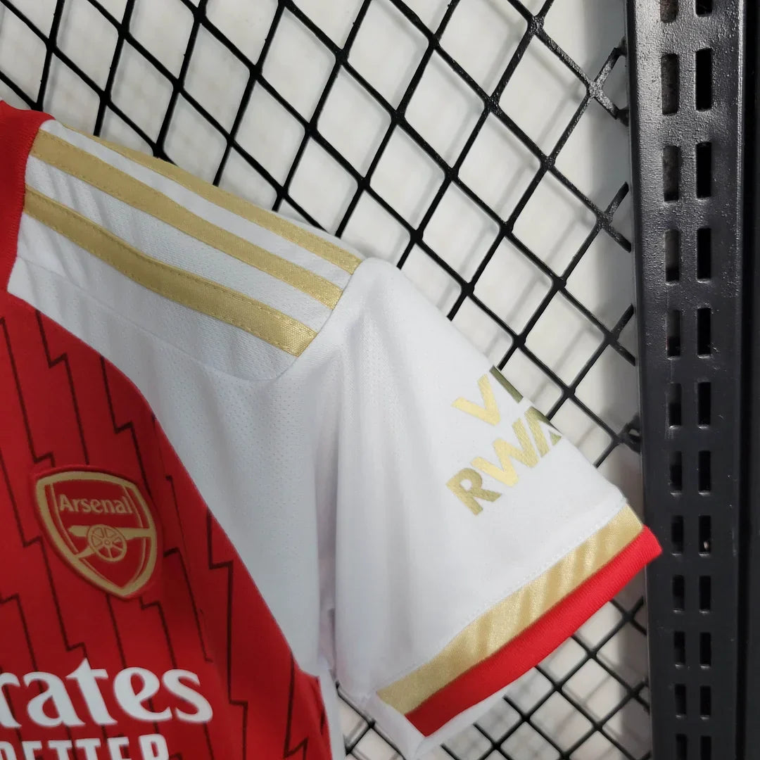 23/24 Arsenal Home Kit Kids Size