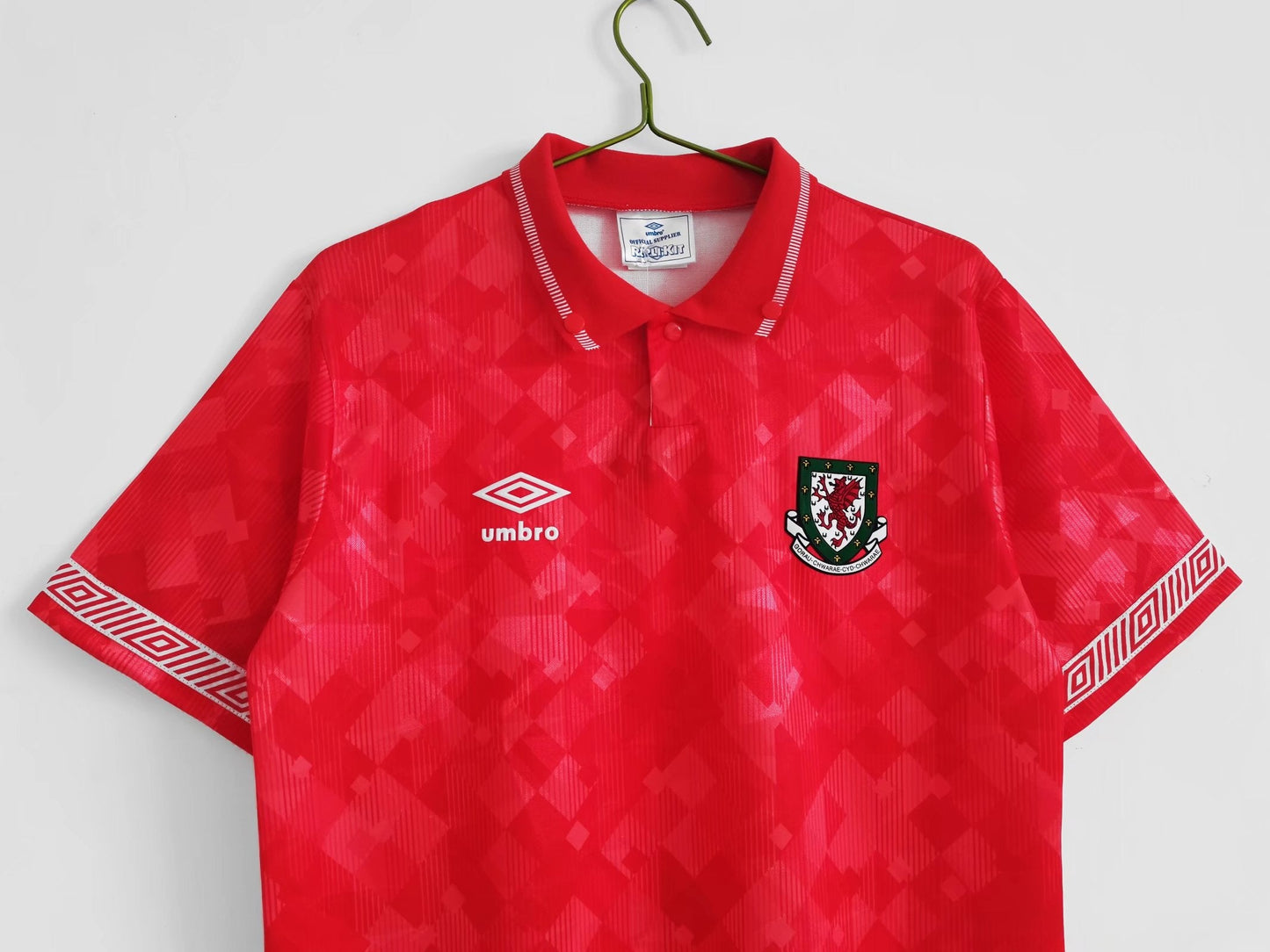 Wales 1990-1992 Home Jersey