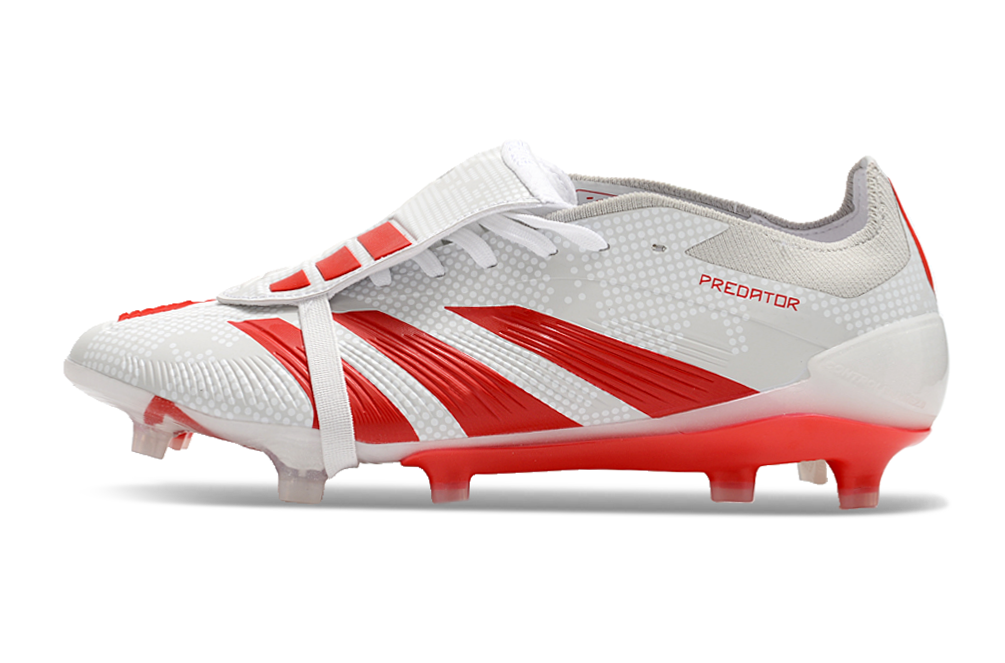 Adidas Predator Accuracy+ Shoes - White | Red