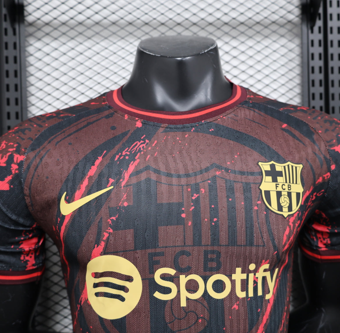 Barcelona "Crimson Shadows" Special Jersey
