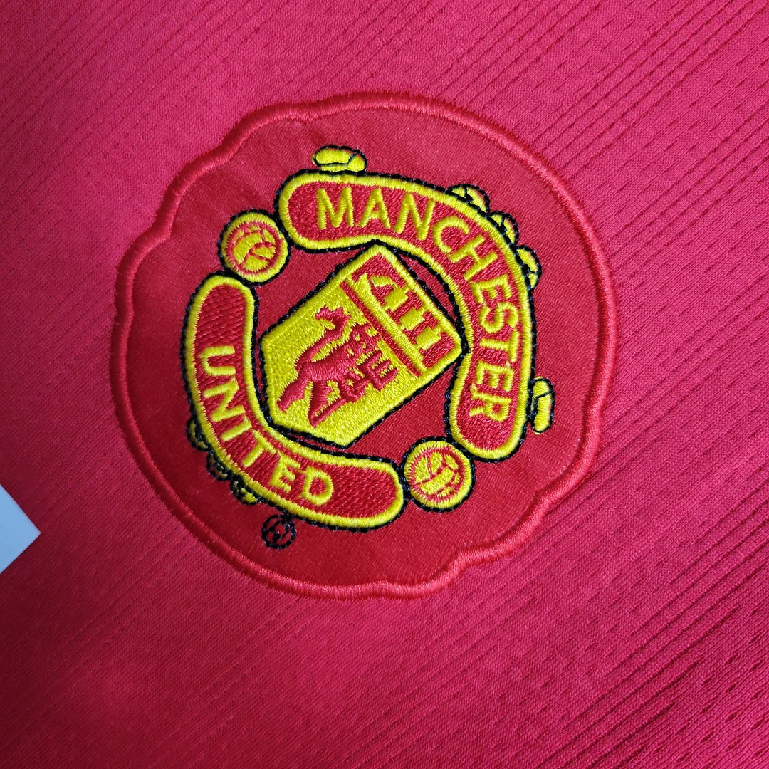 2007/2008 Retro Manchester United Home Champions League Jersey