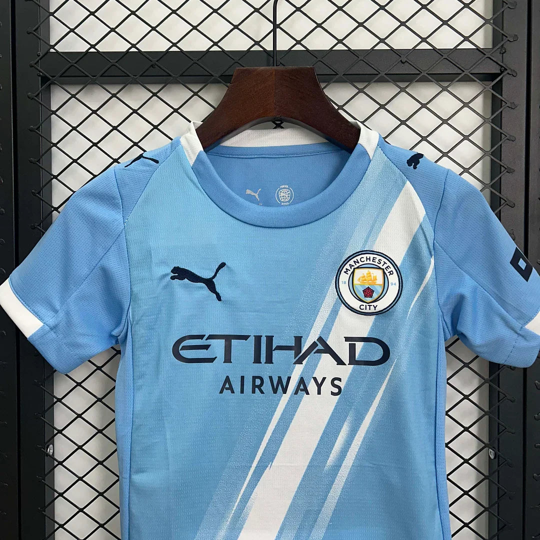 25/26 Manchester City Home Kids Size