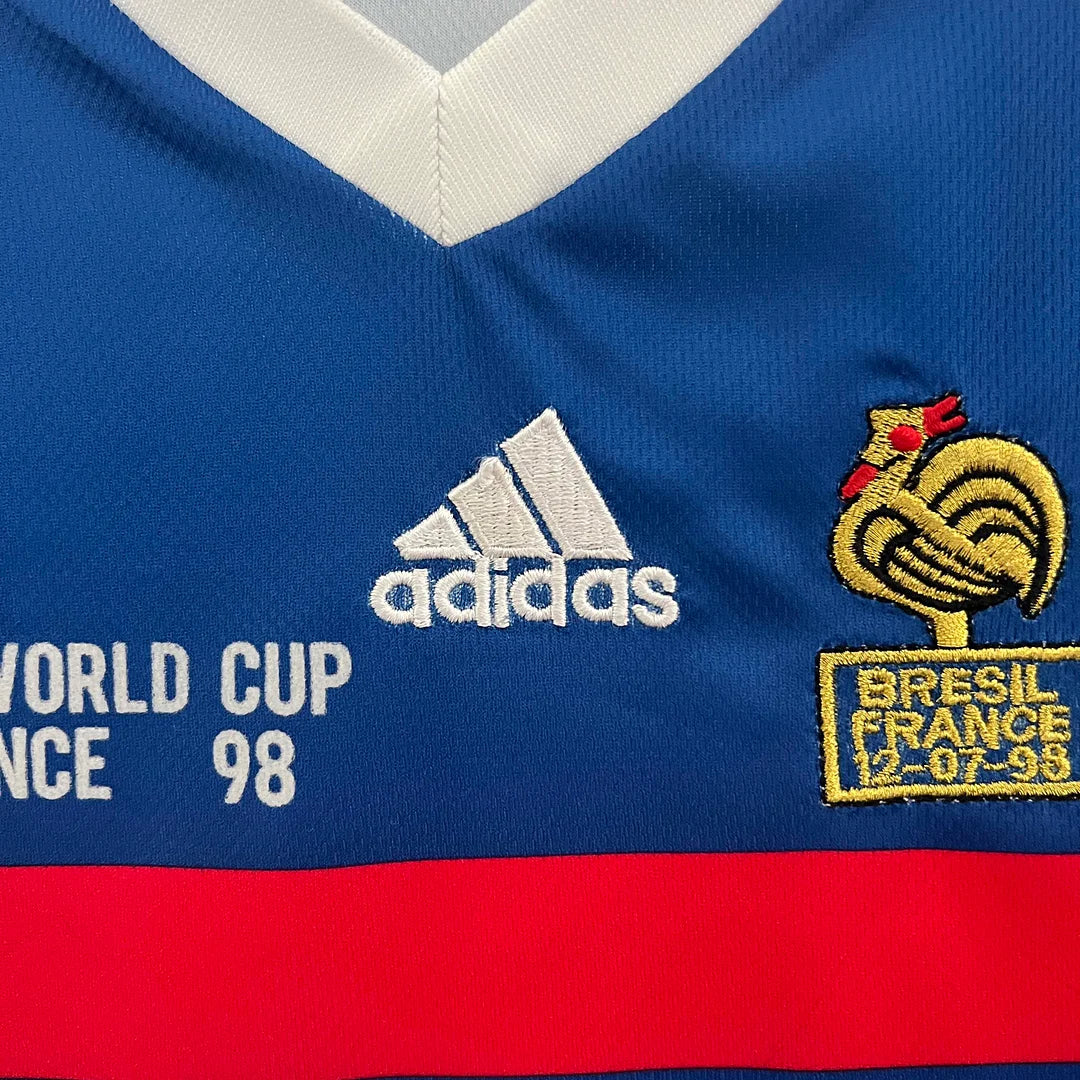 1998 Retro France Home Kids Size