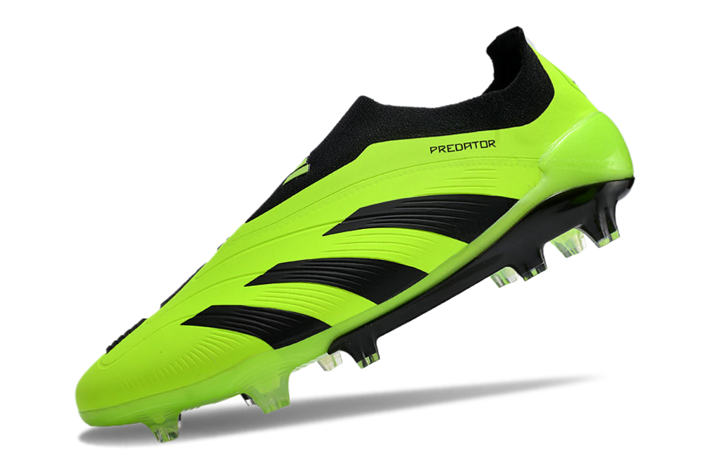 Adidas Predator | Volt | Midninght Black | Laceless