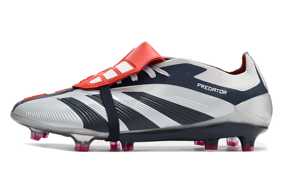 Adidas Predator Elite Shoes - Black | Light Gray | Red