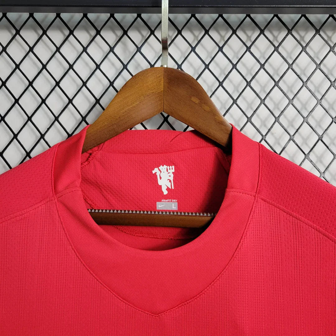 2007/2008 Retro Manchester United Home Champions League Jersey