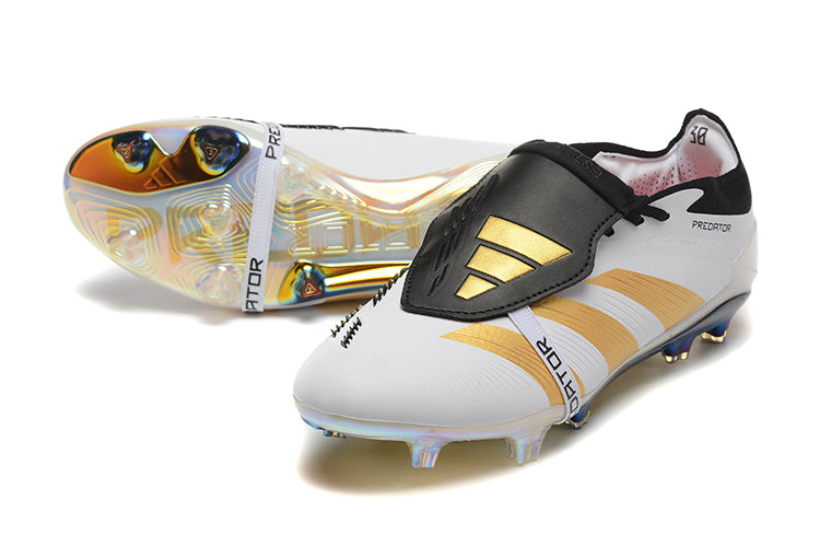 Adidas Predator Elite Shoes - White | Black | Gold