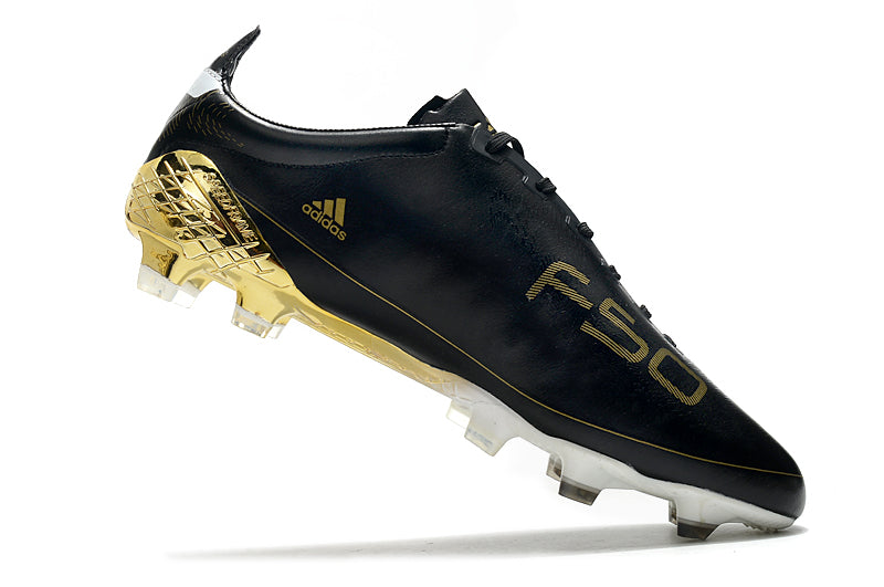 Adidas X Crazyfast Lace - Jade Black | White | 24K Gold Yellow