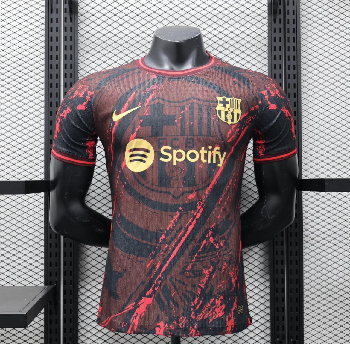 Barcelona "Crimson Shadows" Special Jersey
