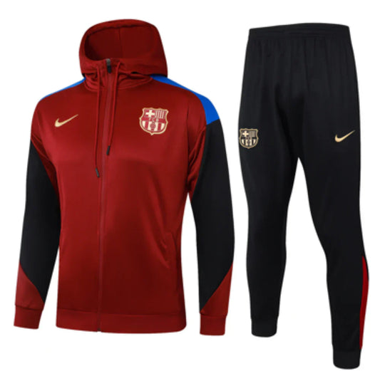 Barcelona Red and Black Tracksuit