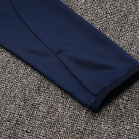 Manchester United Dark Blue and Orange Tracksuit