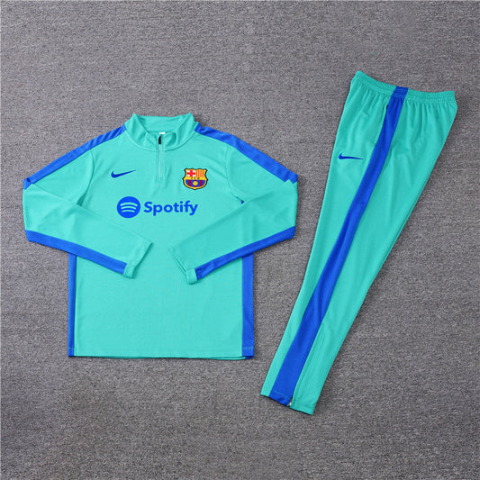 Barcelona Mint and Blue Tracksuit