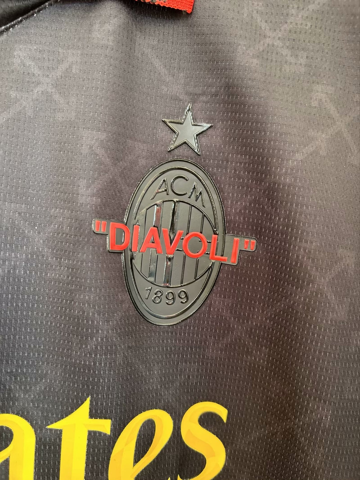 AC Milan x OFF White 2024-2025 Pre Match Jersey