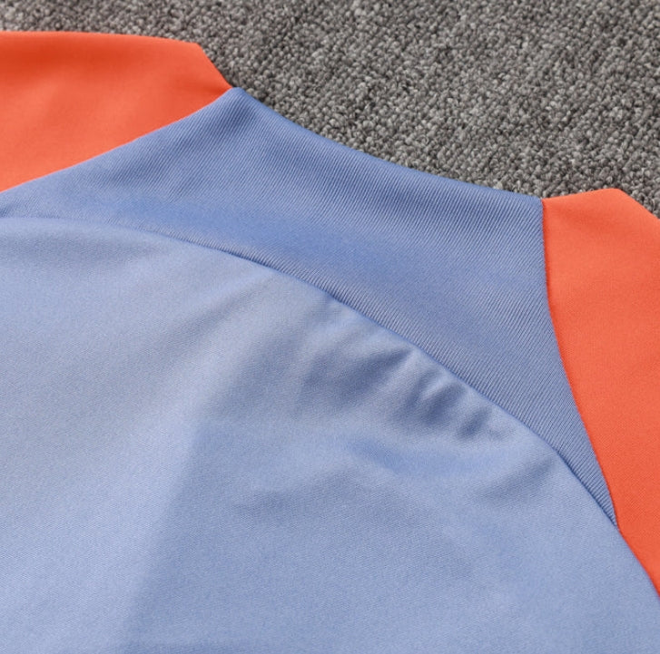 Inter Milan Light Blue and Orange Tracksuit