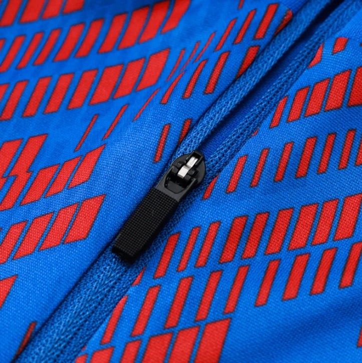 Barcelona Dark Blue and Blue Tracksuit