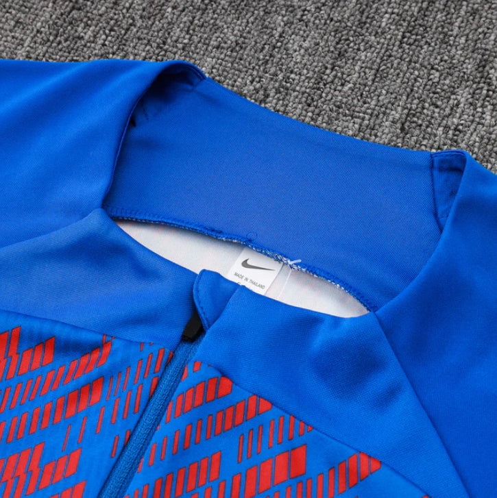 Barcelona Dark Blue and Blue Tracksuit