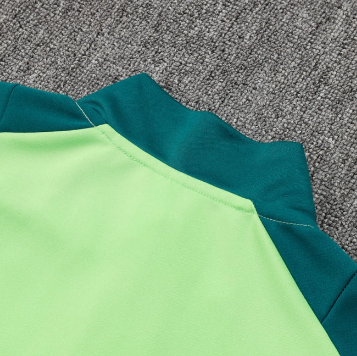 Mexico Dark Red and Mint Green Tracksuit