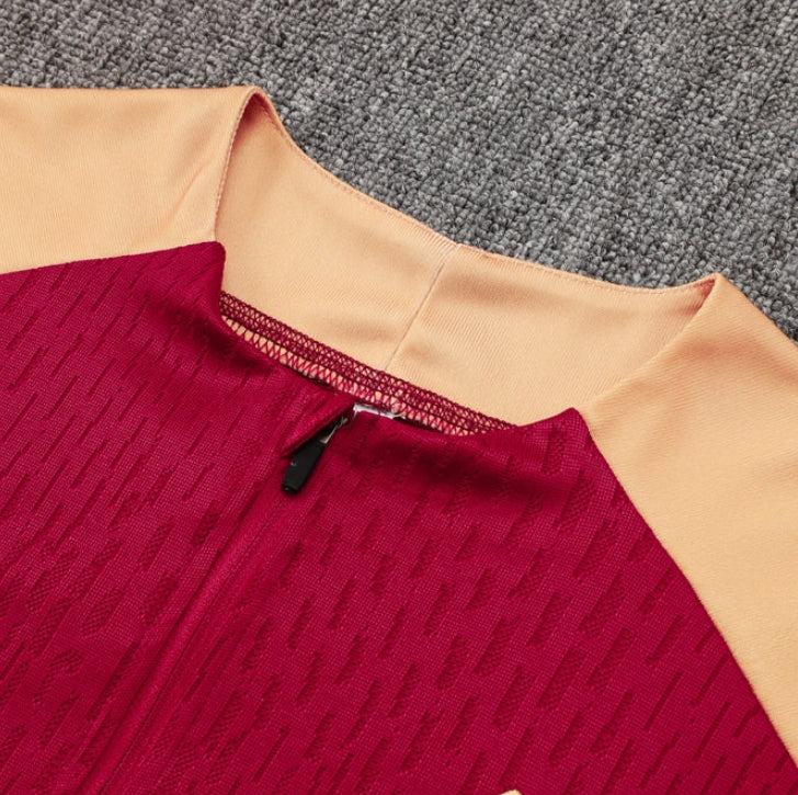 Barcelona Dark Blue and Red Tracksuit