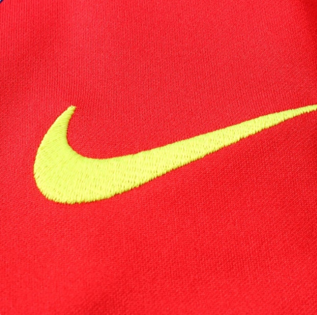 Barcelona Black and Blue x Red Tracksuit