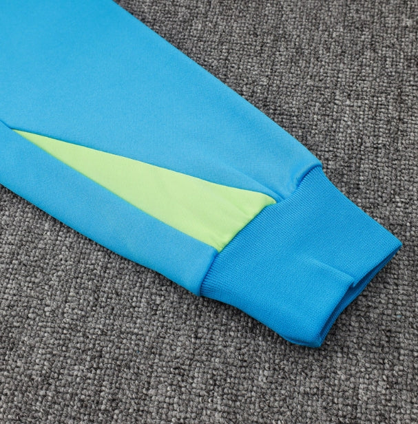 Brazil Light Blue and Dark Blue Tracksuit