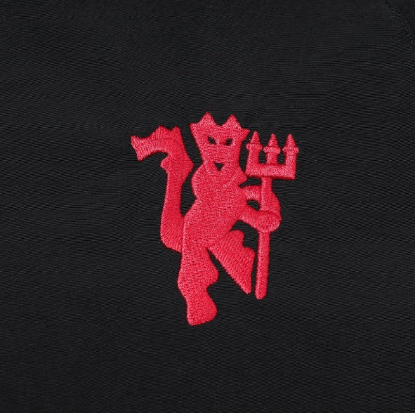 Manchester United Black and Red x White Tracksuit