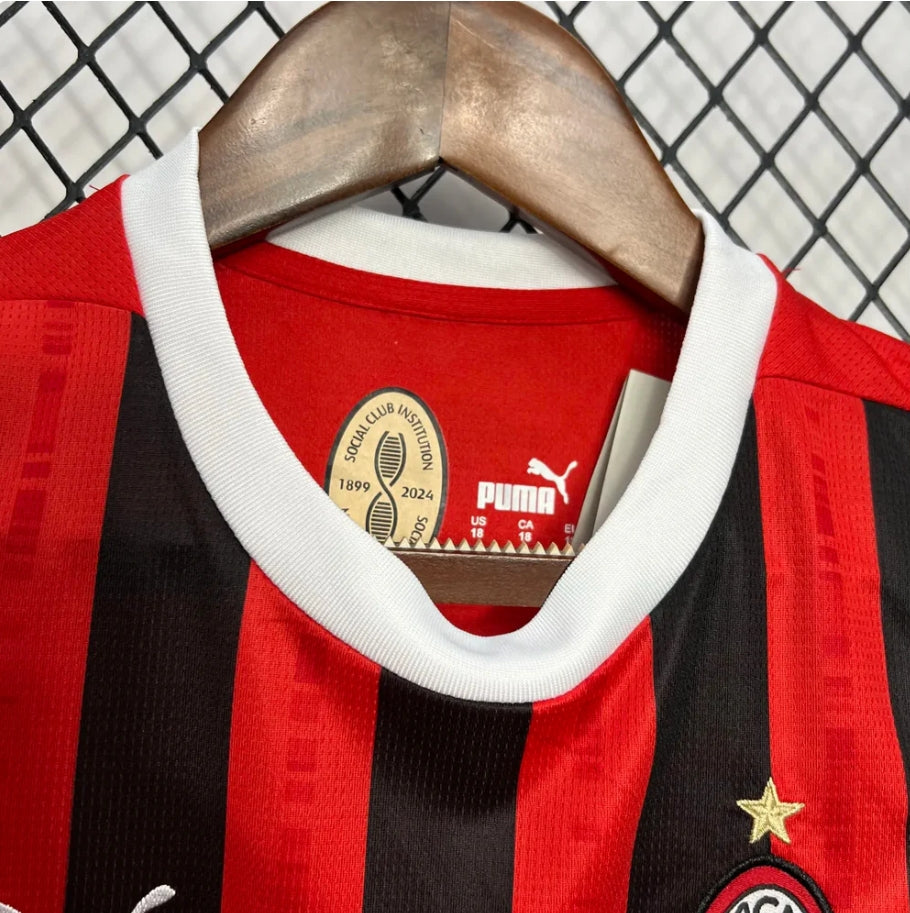 AC Milan Home 24/25 Kids Size