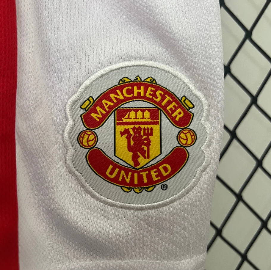 Manchester United Retro 09/10 Home Kids Size