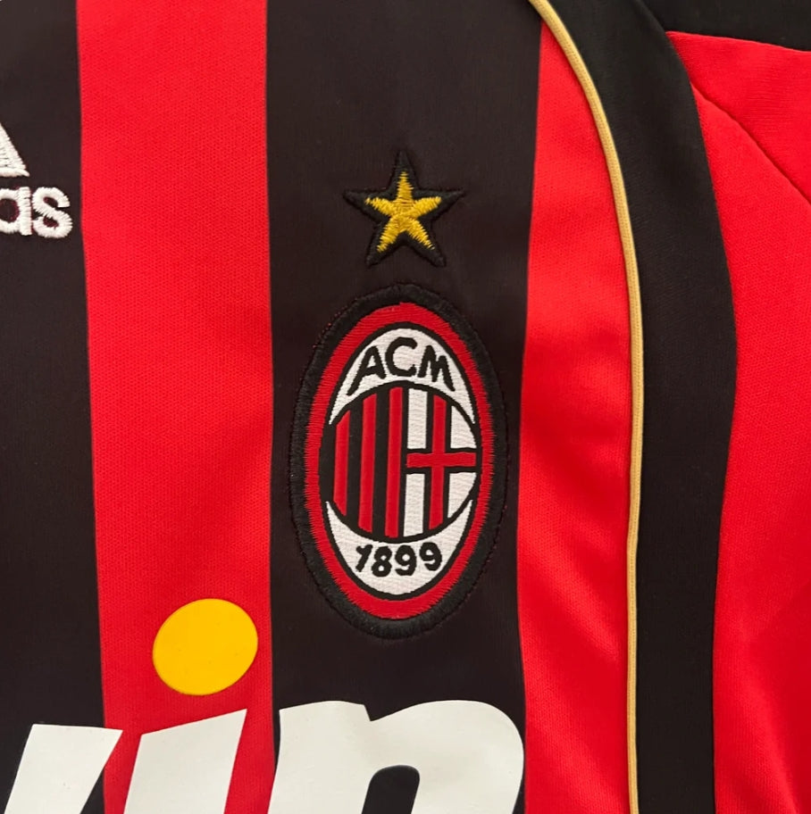 AC Milan Retro 06/07 Home Kids Size