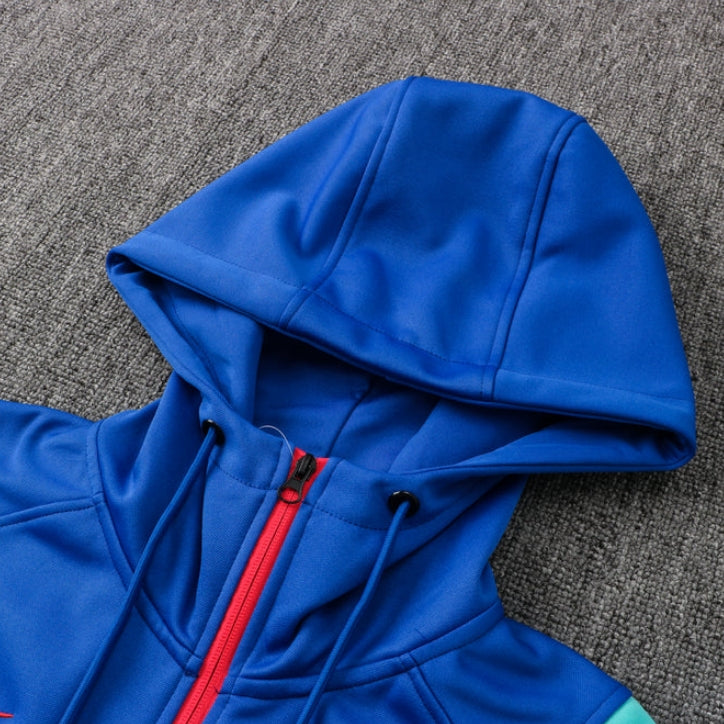 Barcelona Blue and Mint Tracksuit
