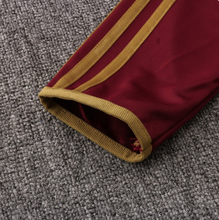 Arsenal Black and Dark Red Tracksuit