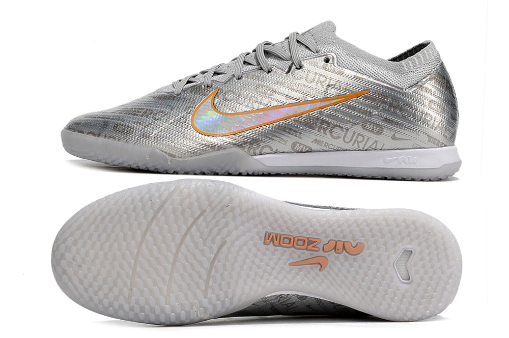 Nike Mercurial Vapor - Indoor Shoes - Metallic Gray | Bronze