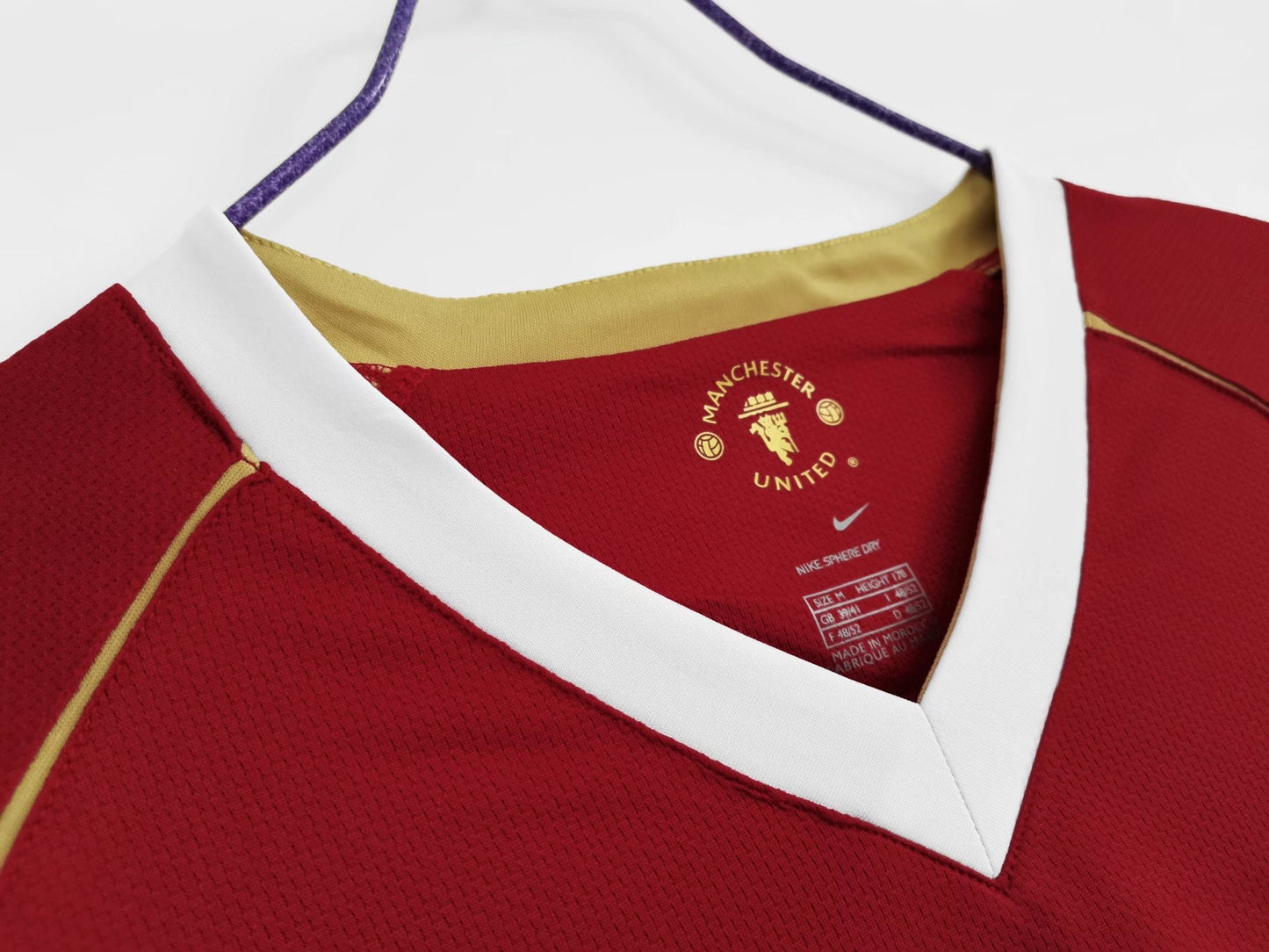 Manchester United 2006-2007 Retro Long Sleeve Home Kit